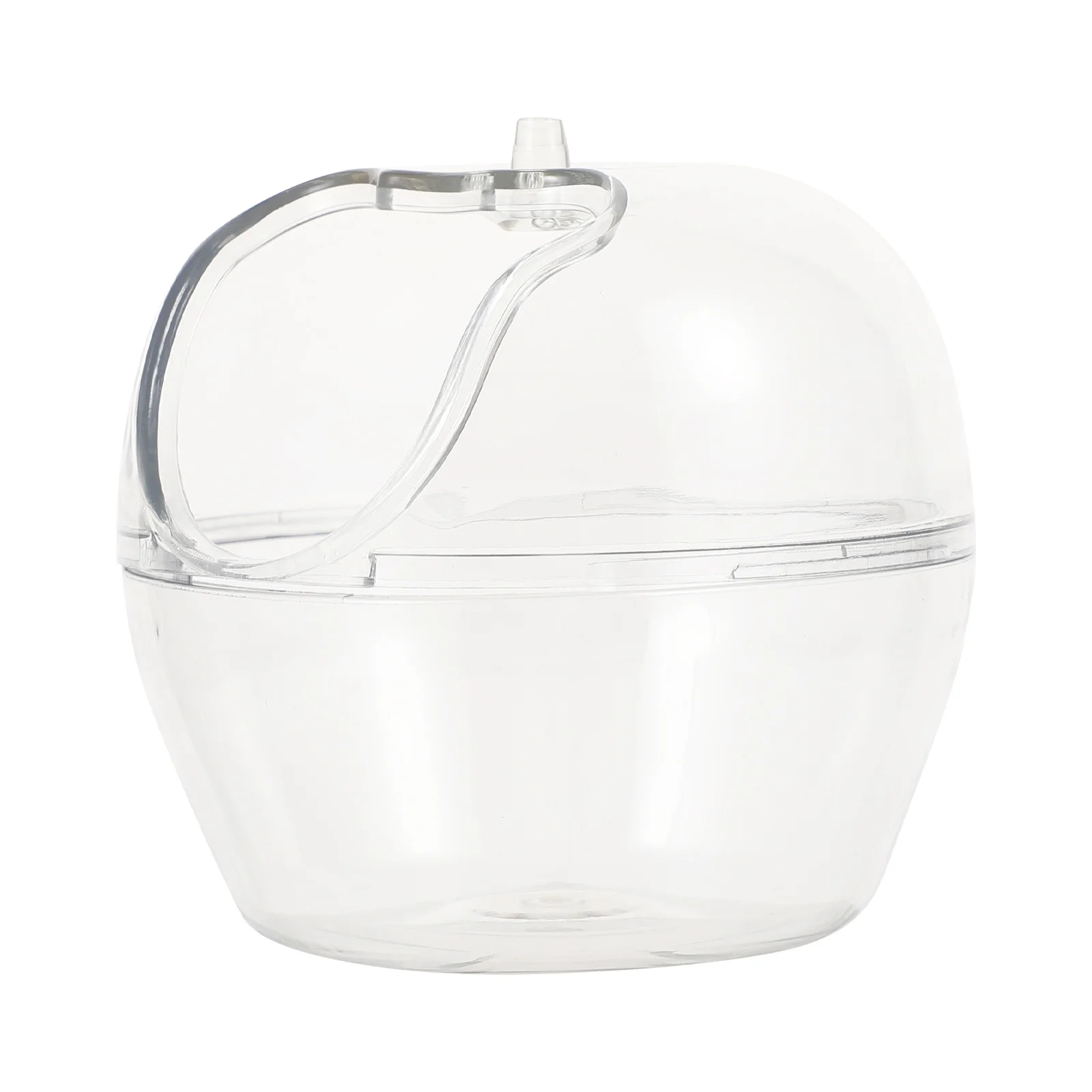 

1Pcs Pet Bathroom Transparent Plastic Hamster Sand Bath Box Small Pet Toilet Bathing Basin Hamster Bathroom Sand Bath Container