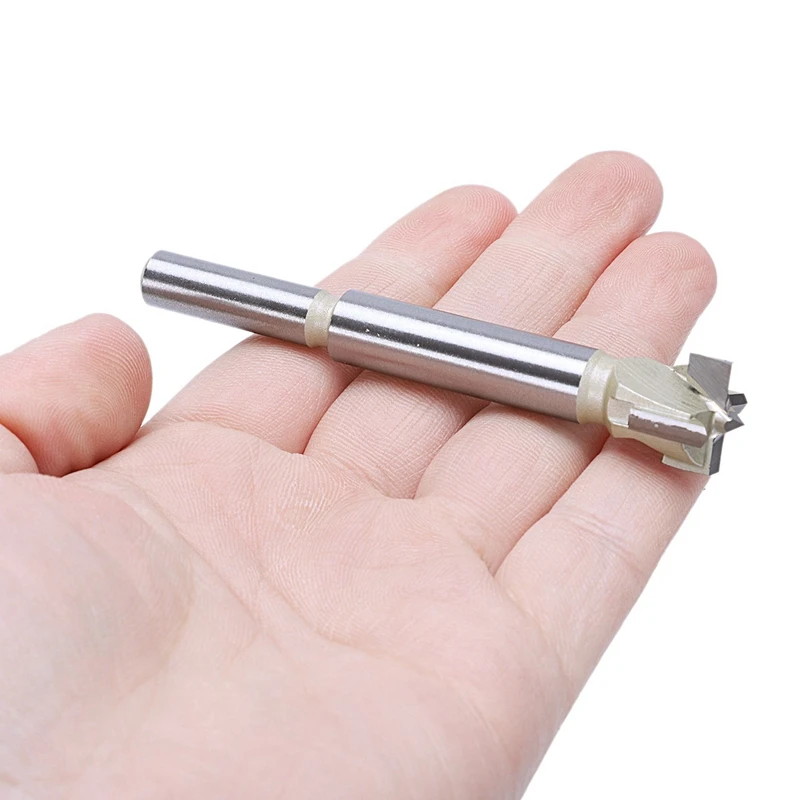 2 Chiếc 15Mm Forstner Đầu Dụng Cụ Làm Rau Cau Lỗ Cưa Cắt Bản Lề Nhàm Chán Bit Vòng Tay Cầm Carbide Dụng Cụ