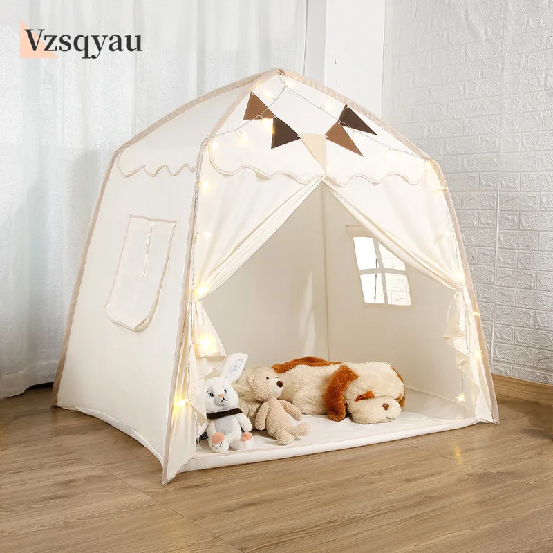 Bed Tent for Kid Child Toys Tents Kids Play Tent Bed Canopy Privacy Space Sleeping Drafty Room Dream Tents Indoor Play Tent Gift