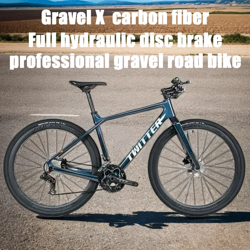 Gravel X 700C carbon fiber gravel bike 11/24 speed road bicycle full oil disc brake MTB lightweight Road Racing bicicleta aldult