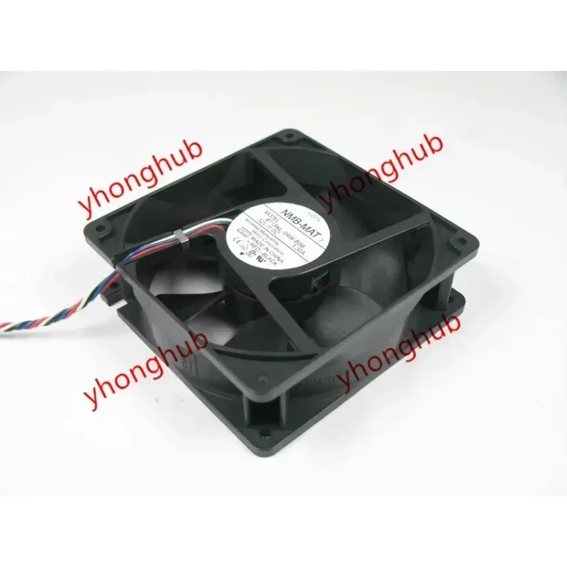 

NMB-MAT 4715KL-04W-B56 PB2 DC 12V 1.30A 4-Wire 120X120X38mm Server Cooling Fan
