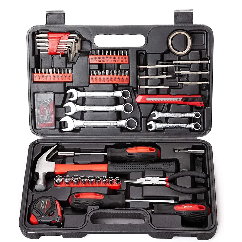 148-Piece Automotive and Household Tool Set -Multifunctional Kit for Car Enthusiasts, DIY Home Repairs, and Everyday Maintenance