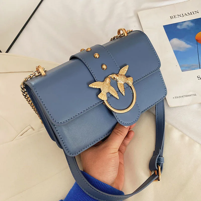 Sac carré à sangle en chaîne pour femmes, bandoulière de luxe, sac à bandoulière décontracté pour le quotidien, polyvalent et Chic, nouvelle collection 2025