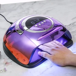 320W LED Nail Dryer Lamp Professional UV Nail Lamp for Nails Manicure 72 Beads Fast Curing Gel Polish Electroplated Drying Lamp