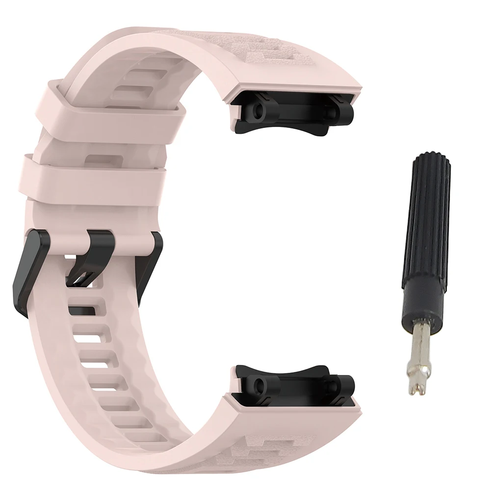 สายรัดข้อมือซิลิโคนเครื่องมือนาฬิกาสร้อยข้อมือกีฬา Watchband สมาร์ทนาฬิกาอุปกรณ์เสริมสําหรับ Amazfit T-Rex 2 A2169