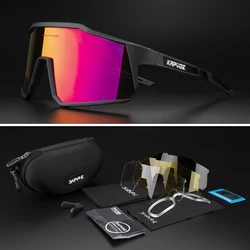 Kapvoe Sports Driving bike Cycling Glasses running climbing Sunglasses Outdoor for Men Woman Bicycle Cycling UV400 Goggles hot