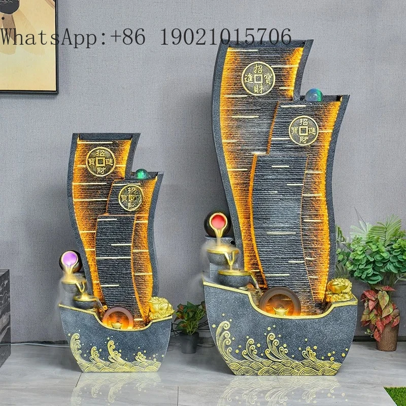Home Improvement Ending - HJ flowing water fountain large ornament