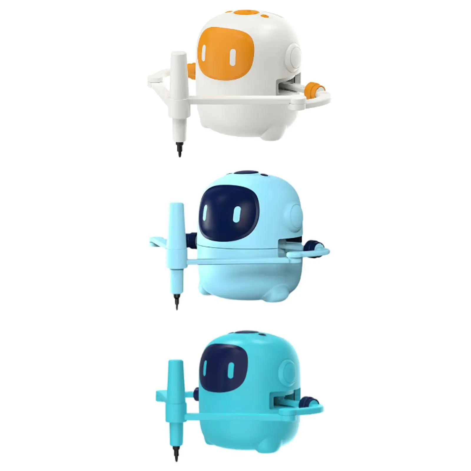 Robot da disegno per bambini Simpatico gioco prescolare portatile Leggero interattivo educativo per bambini Ragazzi Ragazze Regalo di compleanno