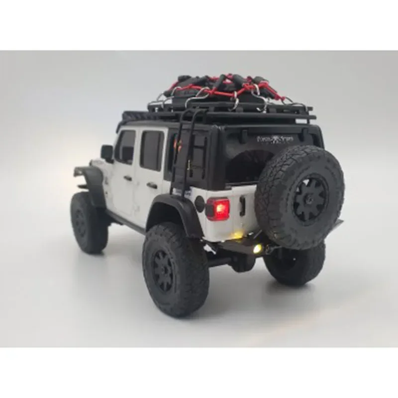 LED 3V Front and Rear Lighting System for 1/24 RC Crawler Car Kyosho Miniz 4x4 Jeep Wrangler Car Accessories