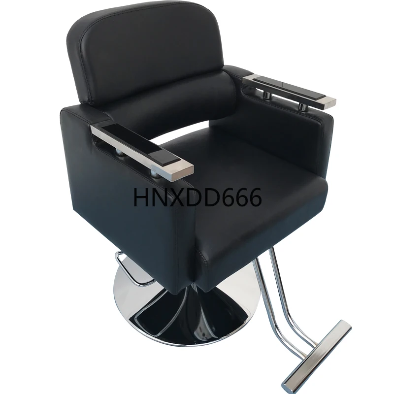 كراسي حلاقة بسيطة عصرية حديثة إسكندنافية مريحة كرسي صالون تصفيف احترافي أثاث صالون Sillon Barbero