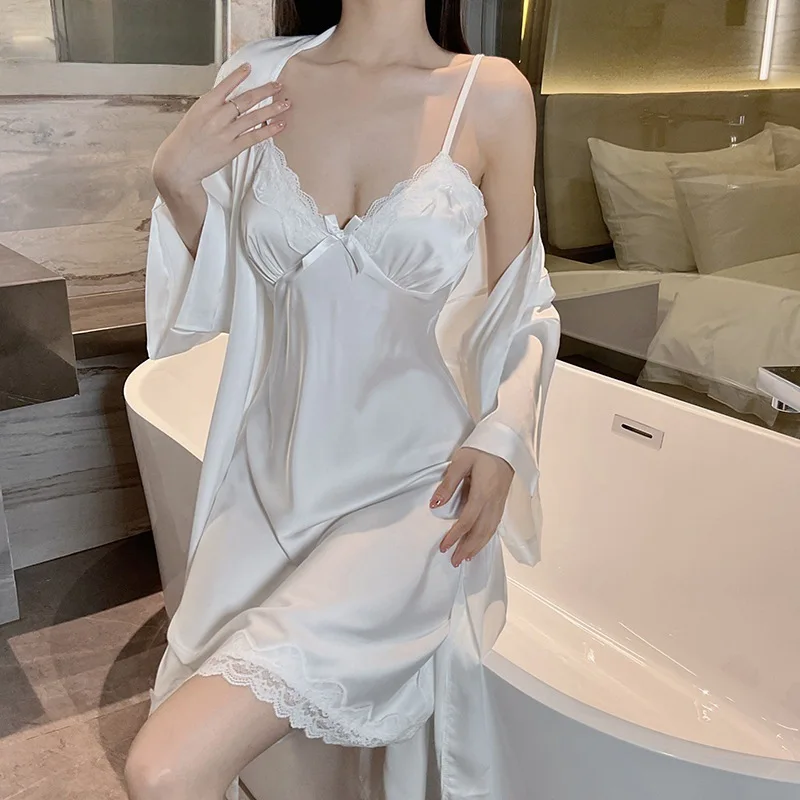 

Lingerie See-through Pajamas Lace Nightdress Pajama Set Lencería Suspenders Sheer Sexy Lingerie Women Female Santa Claus