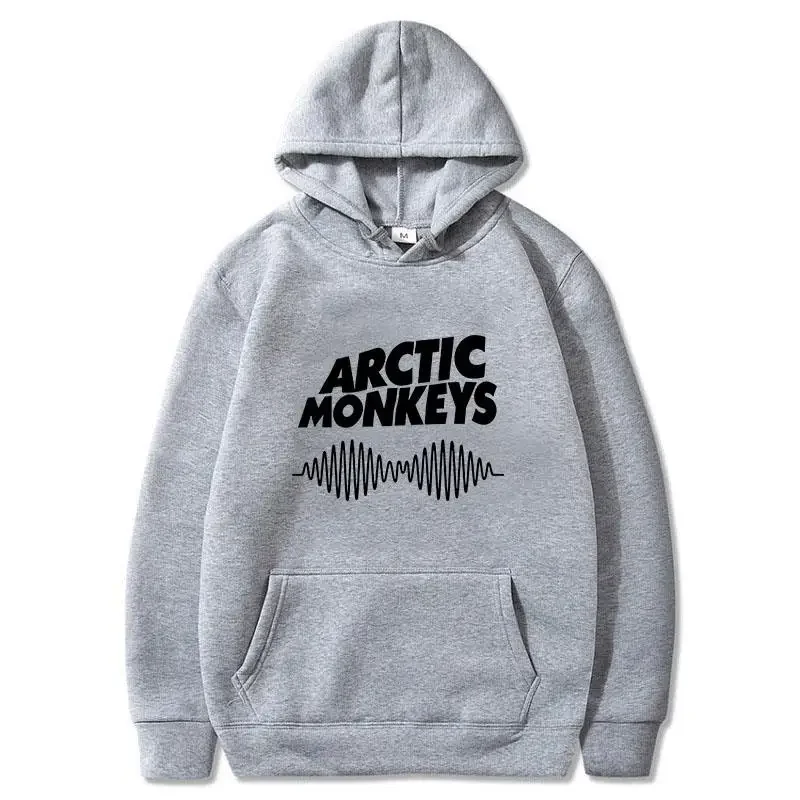 New Style Rock Arctic Monkeys Printed Long-sleeved Hoodies Hip-hop Pullover Women Rap Fleece Unisex Clothing Men's Tops