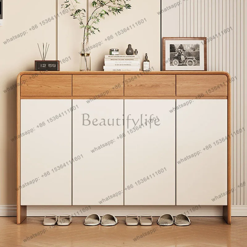 LD Storage Slippers Shoe Shelf Modern Entrance Hall Modern Vertical Designer Shoe Cabinet Living Room Zapatero