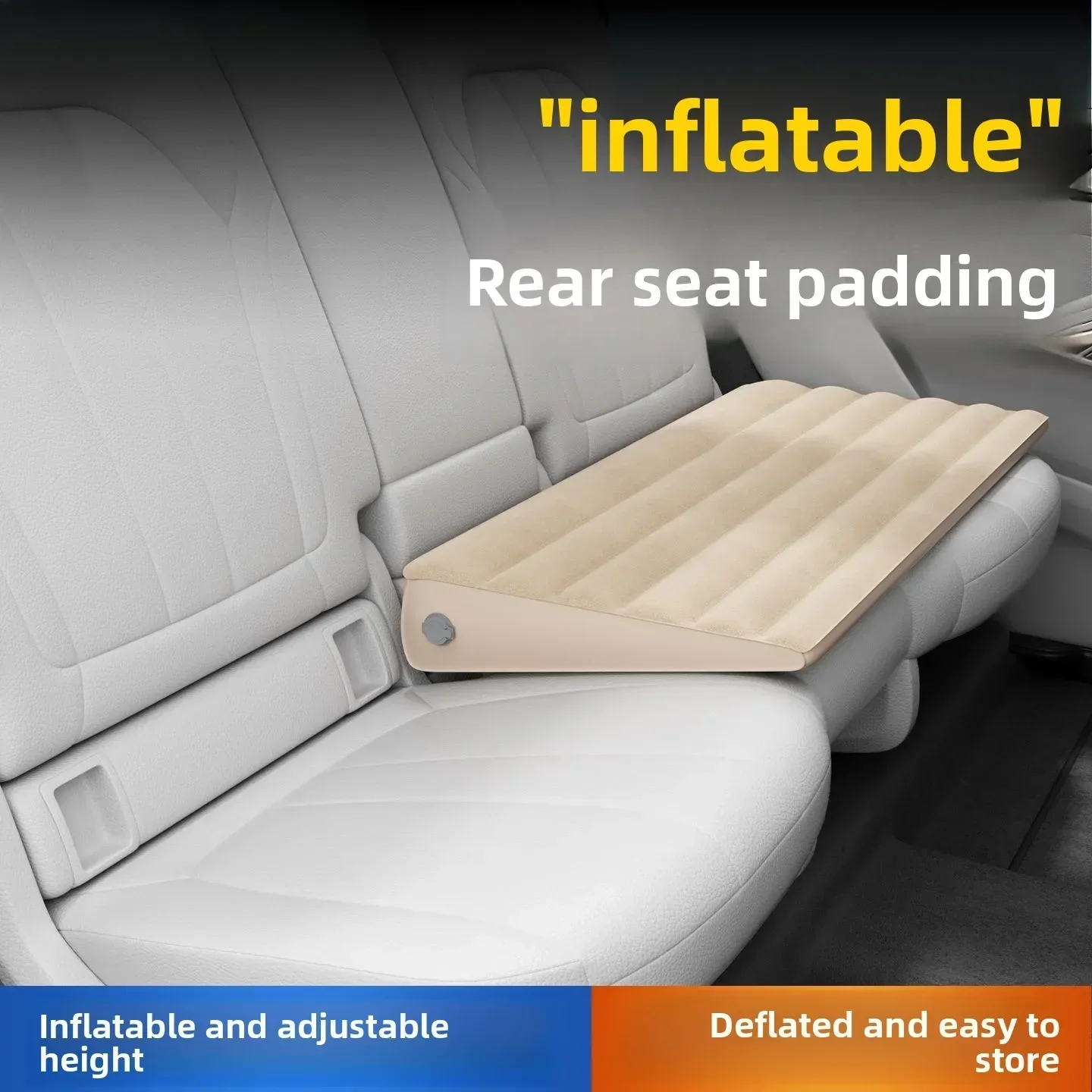 Durable Able Inflatable Filling Pad Car Leveling Car Rear Seat Filling Air Cushion Bed Rear Pad Changing Bed