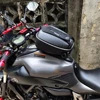 YAMAHA MT07 MT-07 2014-2017 탱크 가방 빠른 잠금 오토바이 배낭 수하물 상단 연료 탱크 케이스 방수 2