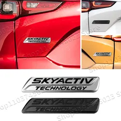 ABS 3D Car Styling Emblem Rear Trunk Badge Fender Sticker Body Decal For Mazda Skyactiv Logo CX-3 CX3 CX-5 CX5 CX-7 CX7 Axela