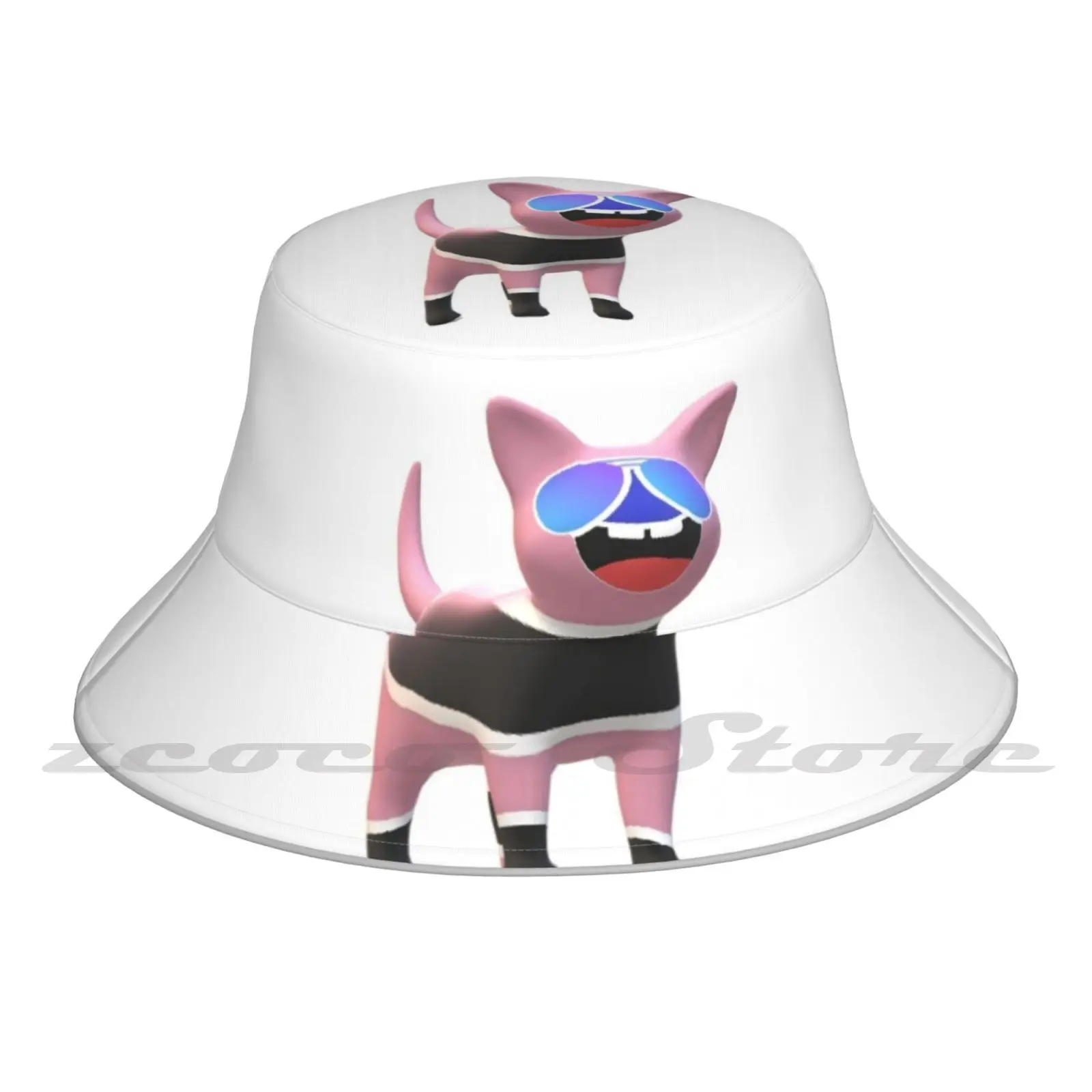 Bucket Hat Fashion Soft Personalized Pattern Gift Cap Cat Pet Domestic Animal Fur Cute Lovely Adorable Friendly Kitty Meow