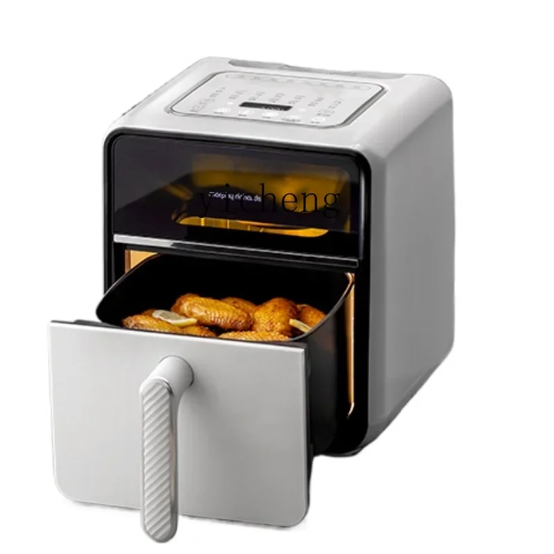 

Air Fryer Household Large Capacity Fryer Multi-Functional Small Visualization Deep Frying Pan