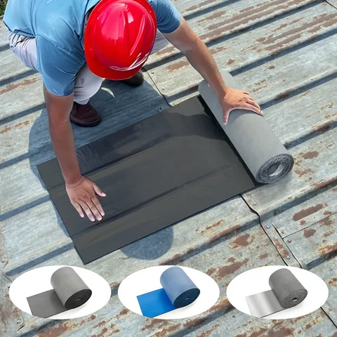 Waterproof Tape, Waterproof Coiled Material and Self-Adhesive Roof Sealant Have the Functions of Heat Insulation/Sound Insulatio