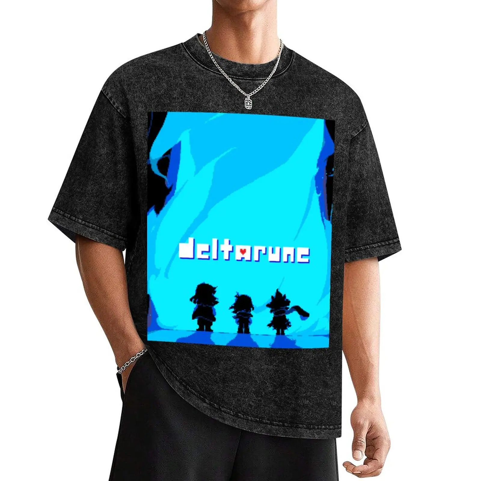 deltarune T-Shirt animal prinfor boys anime t shirts blue lock mens plain t shirts