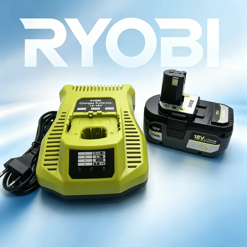 

Upgrade RYOBI 18V 8.0Ah rechargeable lithium battery in 2026- long lifespan, high capacity compatible with all 18V series tools
