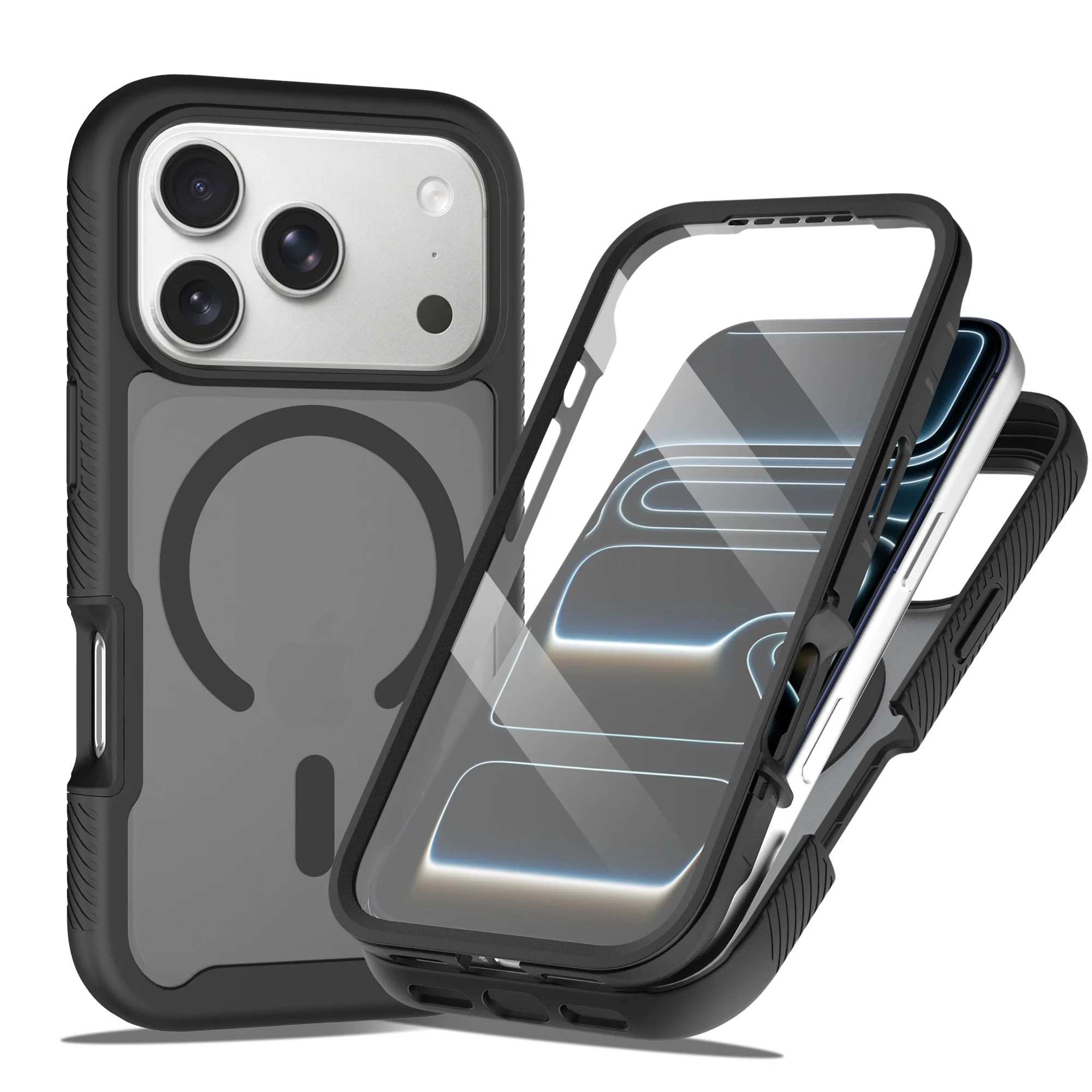 360°Full Protection Shockproof Case For iPhone 17 Pro Max 17