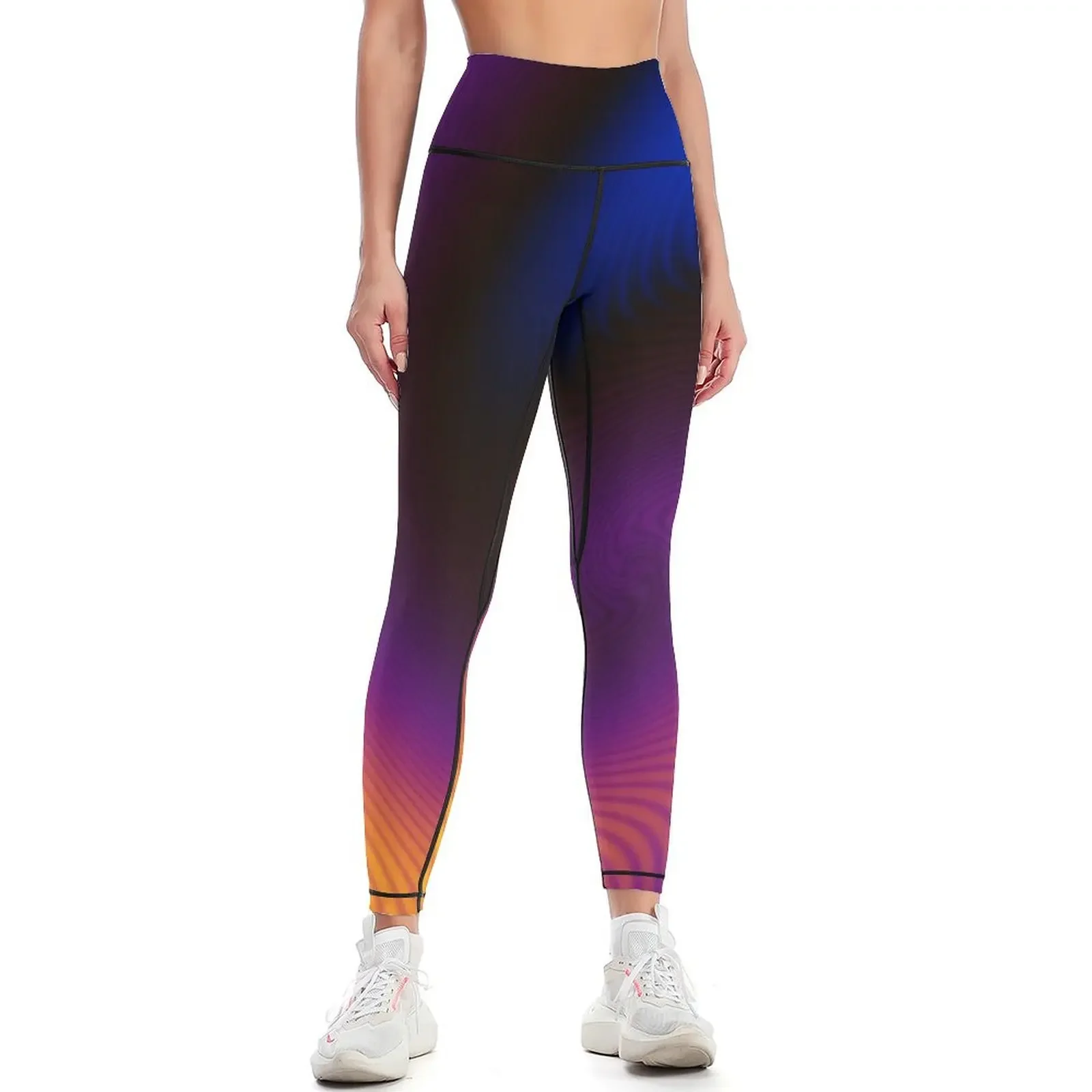 

Trippy Spiral Vortex Design Leggings gym womans gym wear Womens Leggings