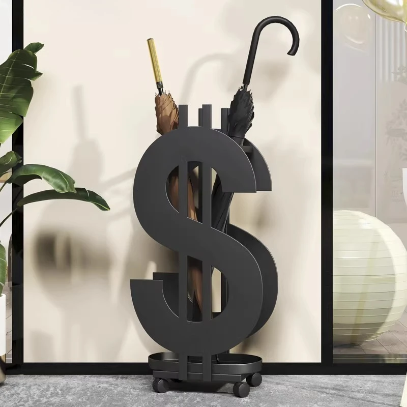 

Water Drying Umbrella Stand, Scandinavian High-End Entryway & Lobby Storage, Commercial-Grade Drip Tray for Hotel Home Villa