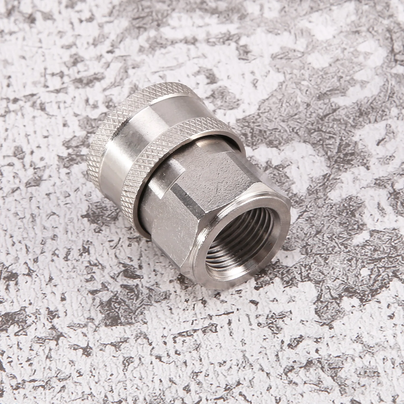 

NPT 3/8 Inch Male And Female Quick Connector Kit Pressure Washer Adapter Set And 1 Pieces NPT 3/8 Inch Pressure Washers Quick Co