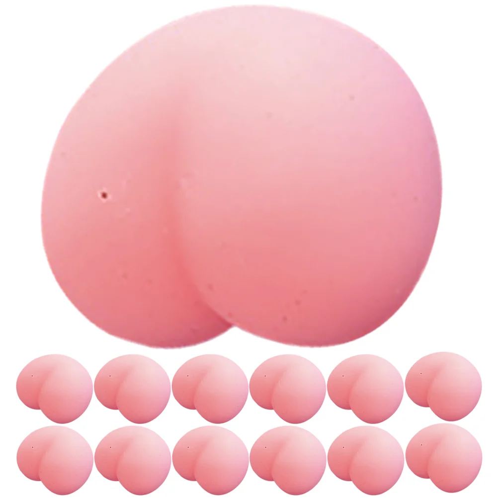 24-częściowe zabawki dla małych dzieci Ass Pinch Shape Squeezing Portable Stretchy Sensory Ball Kids Fidget Decompression