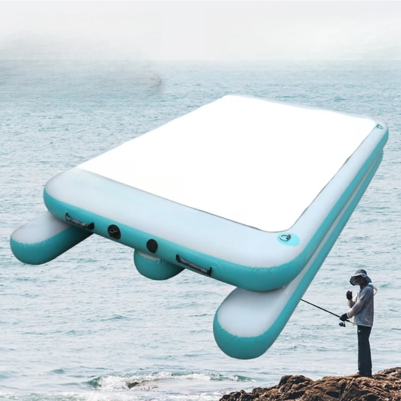 

Inflatable floating platform Fishing platform Floating fishing platform