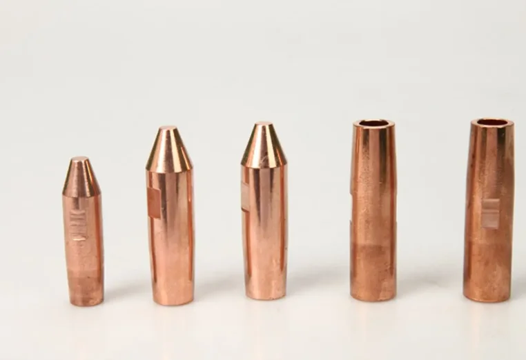 Chromium Zirconium Copper Electrode Tip for Pneumatic Handheld Spot Welder, 16*6013*55