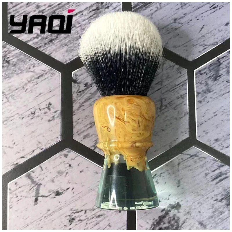 Cavern Lake Tuxedo Knot Shaving Brush 2026 Yaqi Men Wet Shaving Brush Yaqi Collectibles Birthday Gift For Boyfriend