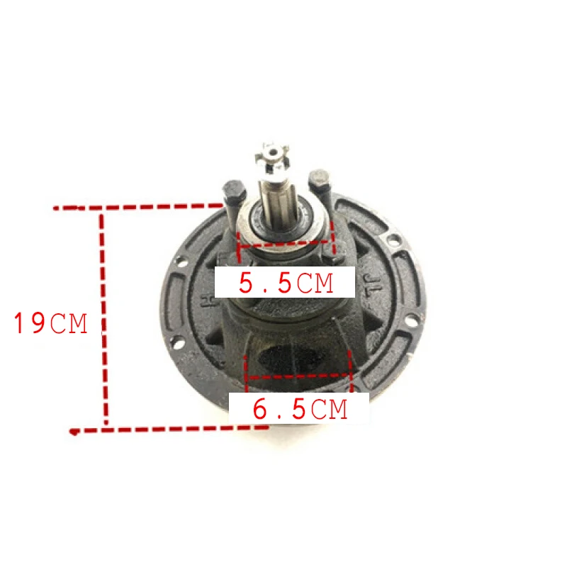 Tricycle Rear Axle Parts Production Wheel Inside Differential Shaft Bevel Gear Gearbox