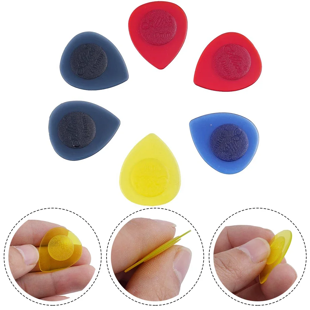 6pcs Alice Guitar Picks Plectrums Large Stubbies Big 1mm 2mm 3mm Plectrum Mediator Guitar Picks Guitars Accessories