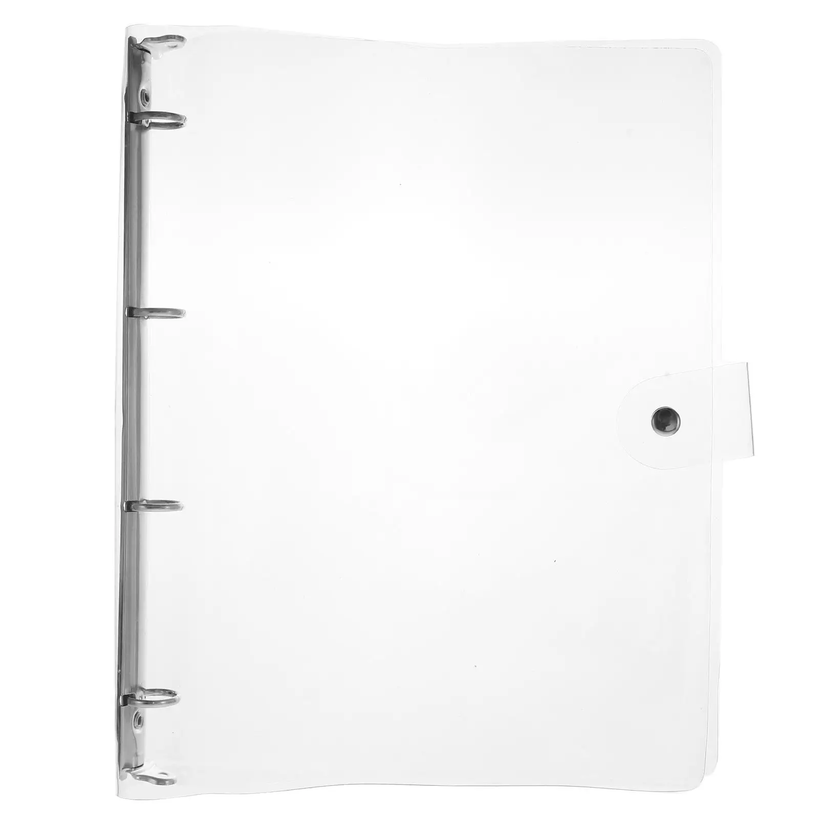1PCS Transparent Notebook Cover A4 Binder Plastic Hand Account Shell Cute Binders School Office Supplies Scrapbooking Notepad