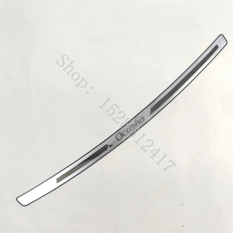 For Skoda Octavia A5 2007 2008 2009-2013 Car Accessories Stainless Car Trunk Threshold Guard Guard Anti-scratch Protection