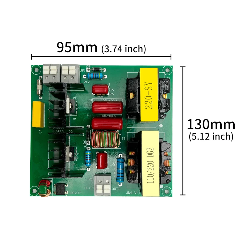 FanYingSonic 40KHz 100W Ultrasonic Cleaner PCB Boards Circuit Board With Transducer For Car Washer Industrial Clean Machine