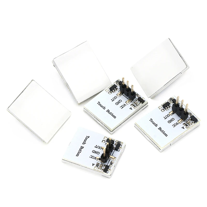 HTTM series capacitive touch switch key module 2.7V-6V module Red/blue/yellow/green/color