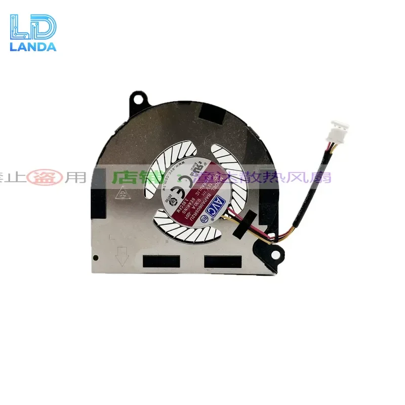 New Original AVC BAPA0605R2U-001 DC12V 0.30A 3Pin Ultra-Thin Notebook Fan for Laptops