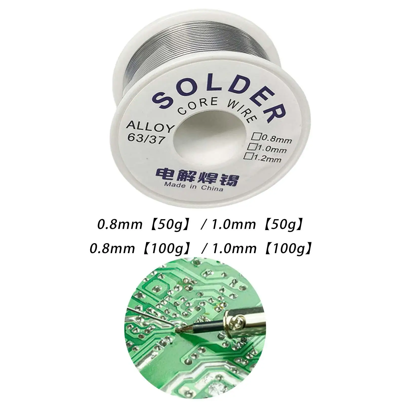 Tin Solder Wire Portable for Electric Welding Computers Household Appliances
