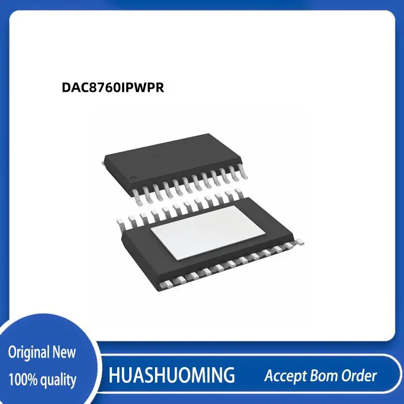 1Pcs/Lot   DAC8760IPWPR DAC8760IPWP DAC8760  HTSSOP-24