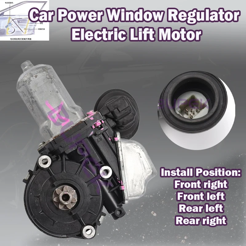 

85710-47120/52171 For Toyota Prado/Land Cruiser LC150/Prius V/Alphard/Allion/Premio Car Power Window Regulator Lift Motor 12V