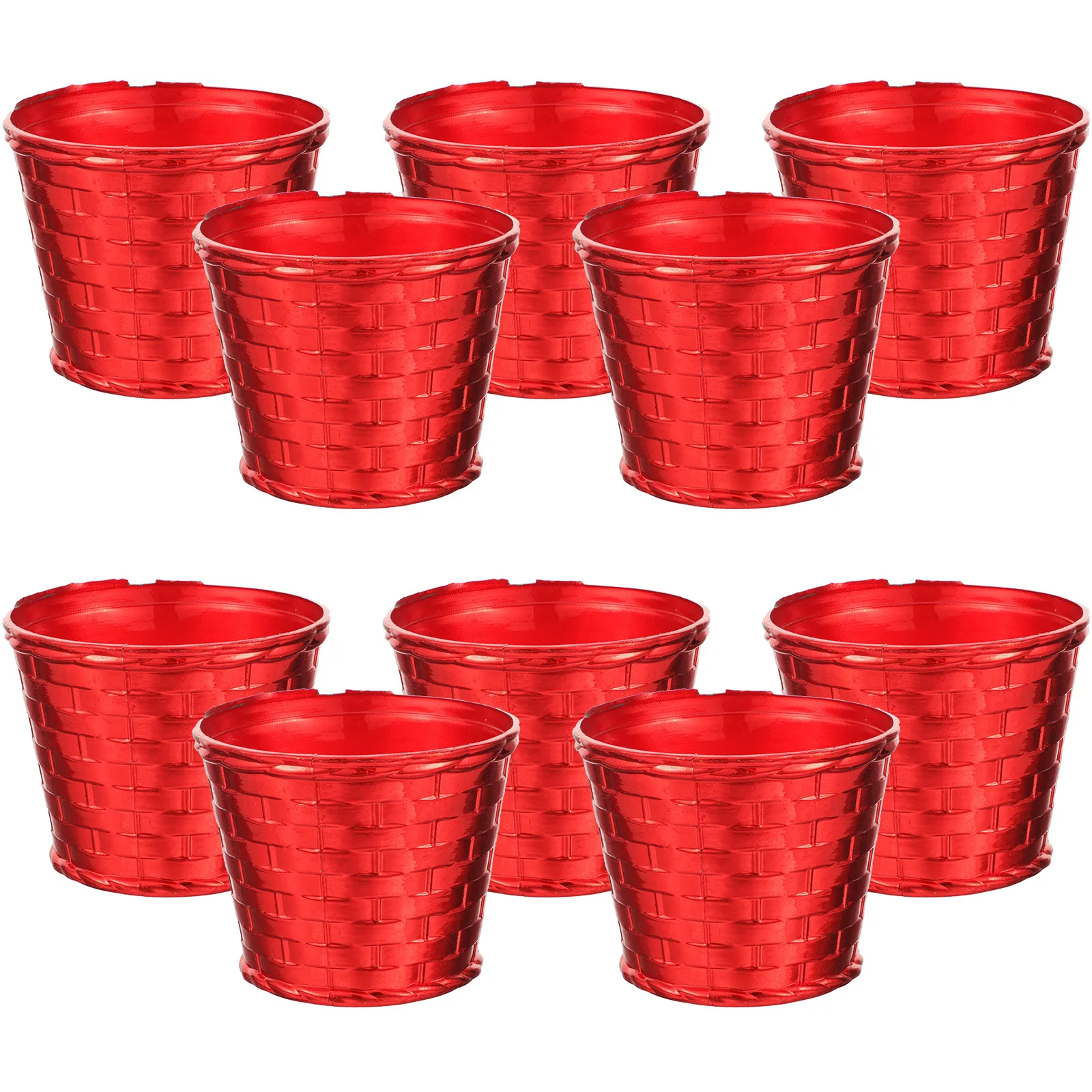 

10Pcs Christmas Tree Stand Plastic Durable Fixing Base Flowerpot Xmas Tree Holder Practical Xmas Party Decoration