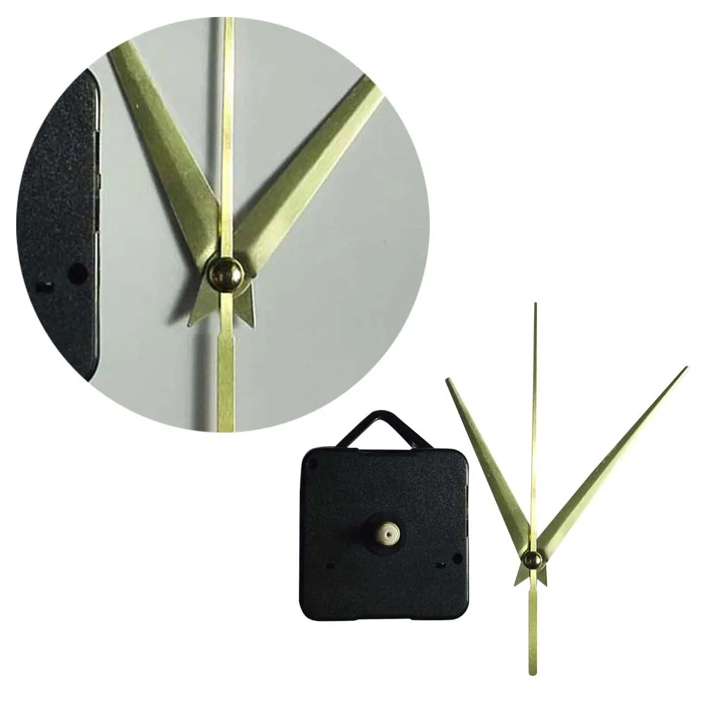 

Wall Clock Movement Kit 13Mm Shaft 6Mm Thread Silent Sweep High Precision For Diy Home Hotel School Repair Project Clock