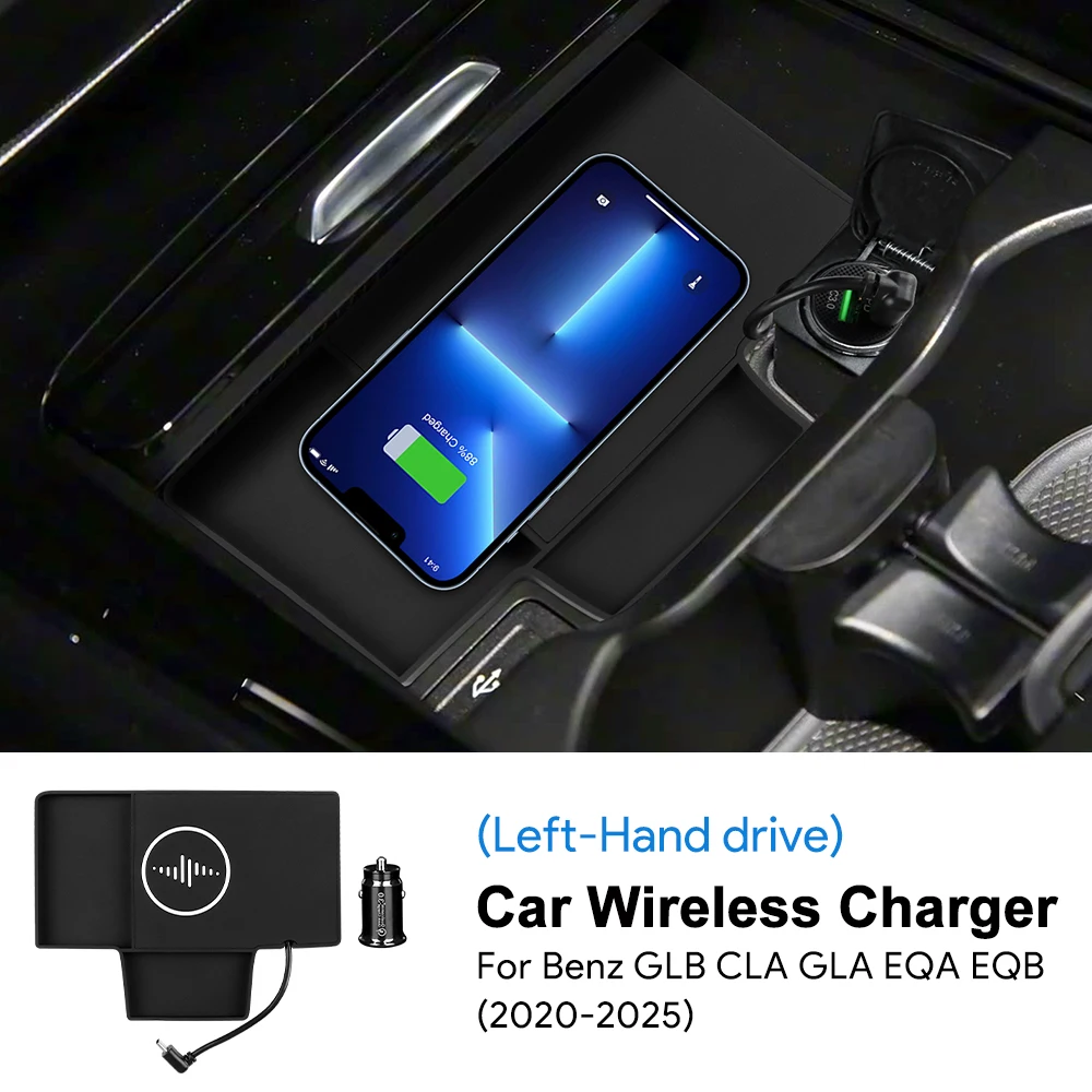 

Зарядное устройство для Mercedes Benz CLA GLB GLA Class C118 W118 X247 H247 EQA EQB 2020 2021 2022 2023 2024 2025, 15 Вт.