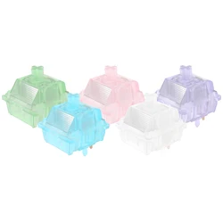 DUROCK Sea Glass Switches 2023 62g Noise Reduction Spring Full Polymer Nylon Housing P3 Stem RGB Linears Colorful Keyswitch