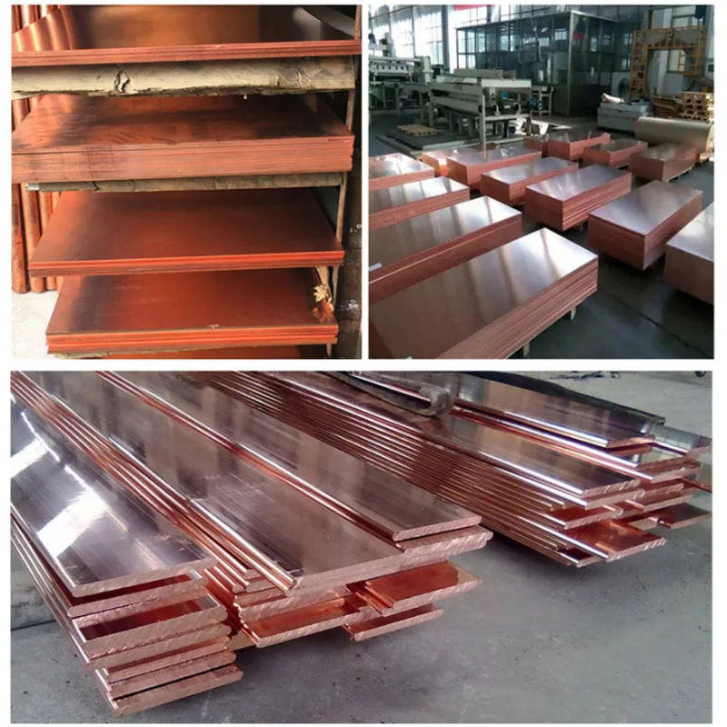 1PC 99.9% Copper Sheet T2 Copper Plate Pure Copper Cu Metal DIY Handmade Materialfor Industry Mould or Metal Art Thick0.5-6mm