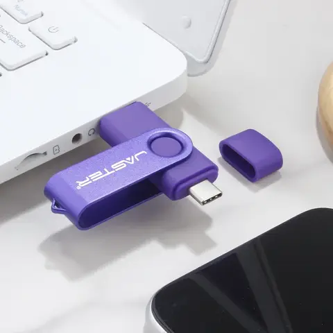 TYPE-C USB 플래시 드라이브 128GB 실제 용량 펜 드라이브 64GB 무료 키 체인 메모리 스틱 크리 에이 티브 비즈니스 선물 레드 U 디스크 블루 32G