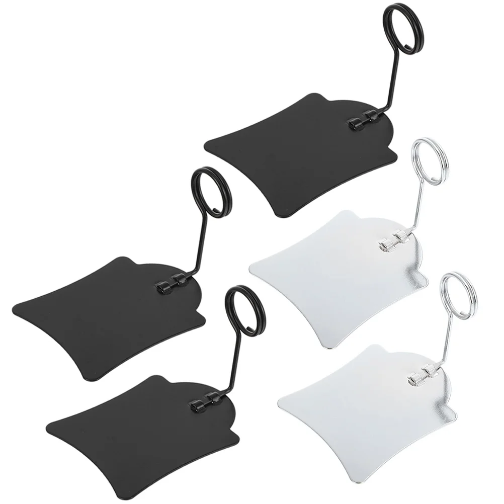 

5 Pcs Price Tag Clip Holder Shaped Label Holders Display Sale Clips Sign for Retail